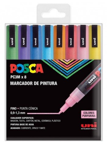 POSCA SET ROTULADORES PC3M