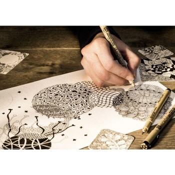 SAKURA  ZENTANGLE APPRENTICE SET PIGMA PEN NEGRO