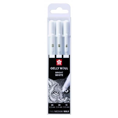 SAKURA GELLY BASIC BLANCO EN SET