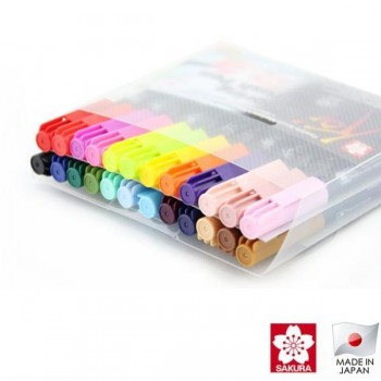 SAKURA KOI COLOR BRUSH SET 24 UDS