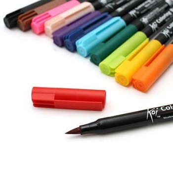 SAKURA KOI COLOR BRUSH SET 12 UDS