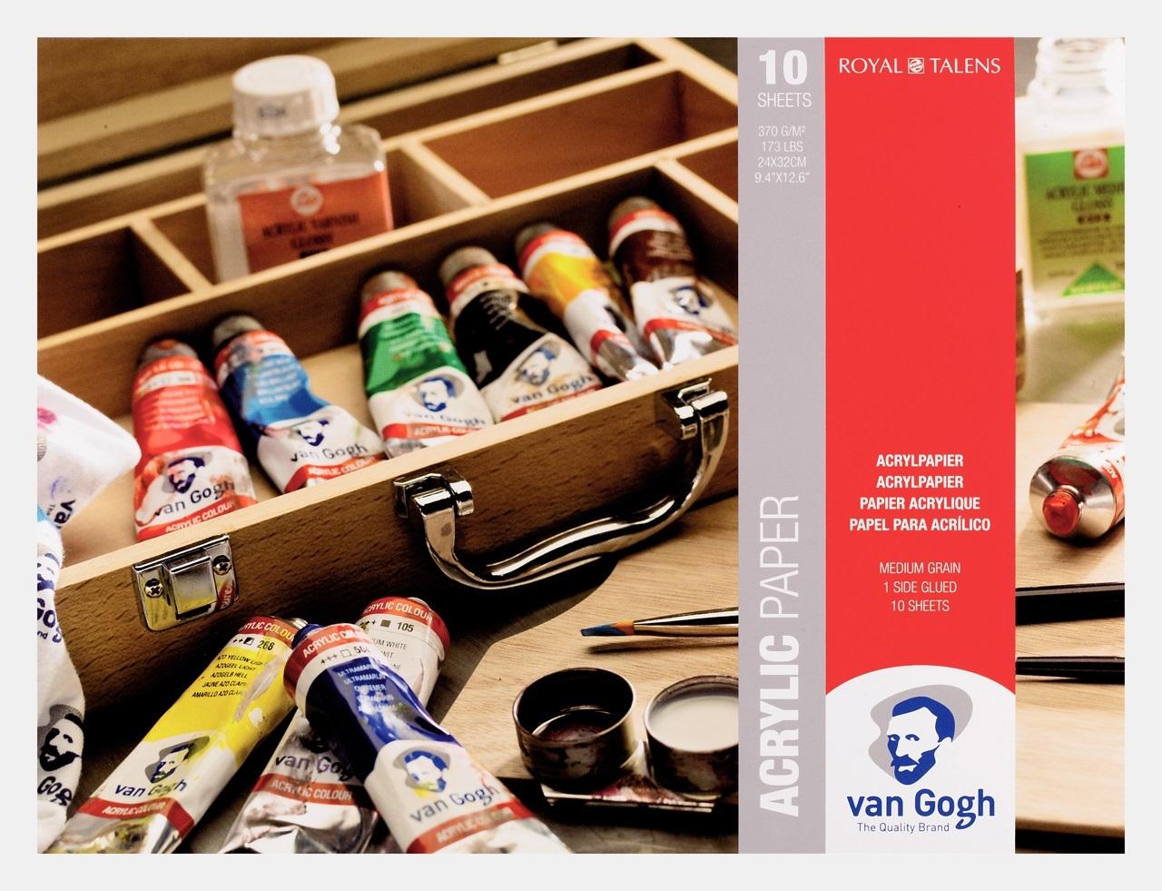 VAN GOGH PAPEL ACRÍLICO 370GR