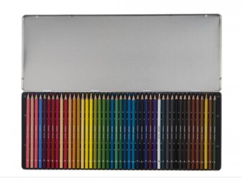 TALENS BRUYNZEEL CAJA METÁLICA 45 LÁPICES DE COLORES