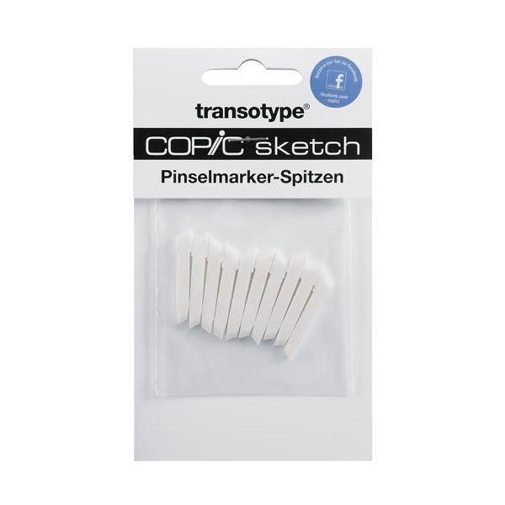 PUNTAS COPIC SKETCH PUNTA MEDIA  ANCHA (10 UDS)
