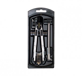 FABER-CASTELL COMPÁS CON ALARGADERA Y ADAPTADOR UNIVERSAL