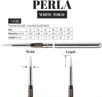 ESCODA PERLA PINCEL SERIE 1438 VIAJE REDONDO EN PUNTA