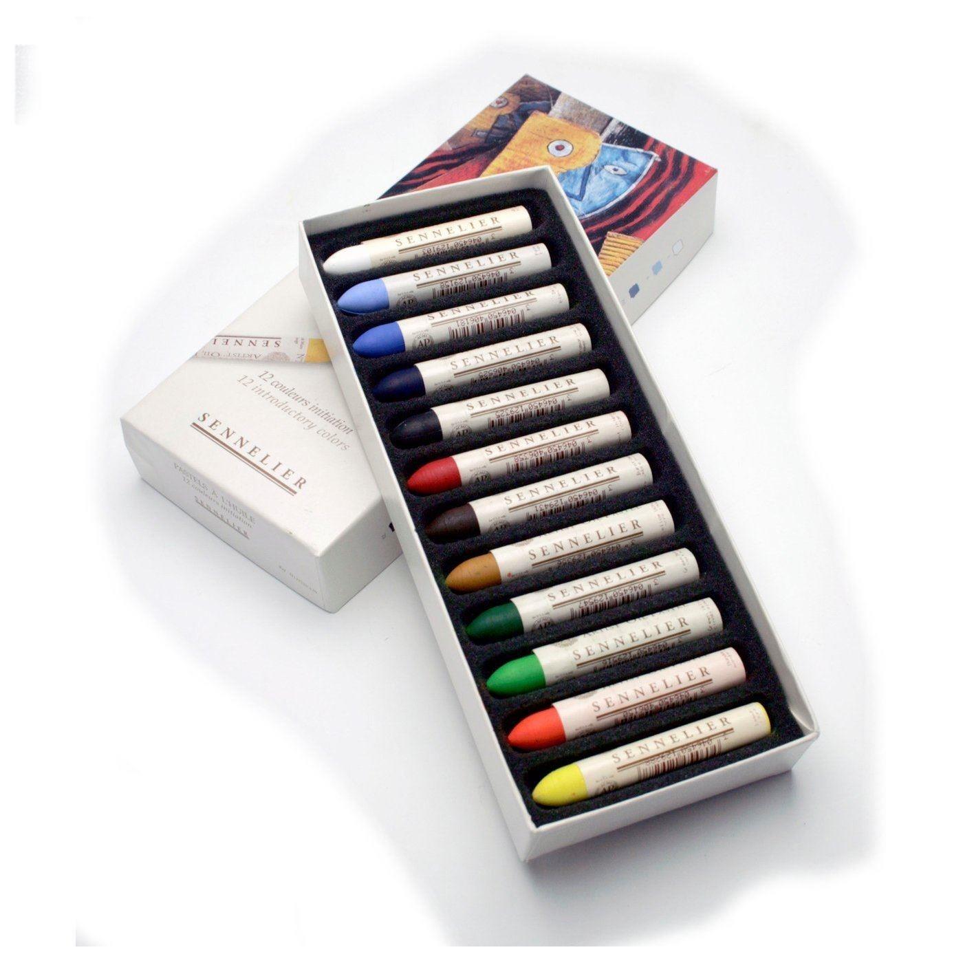 SENNELIER ESTUCHE DE CARTON PASTELES AL ÓLEO
