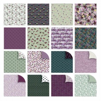 MONTEJO BLOC PAPEL SCRAP MARIPOSA 48 HOJAS 30X30 CM