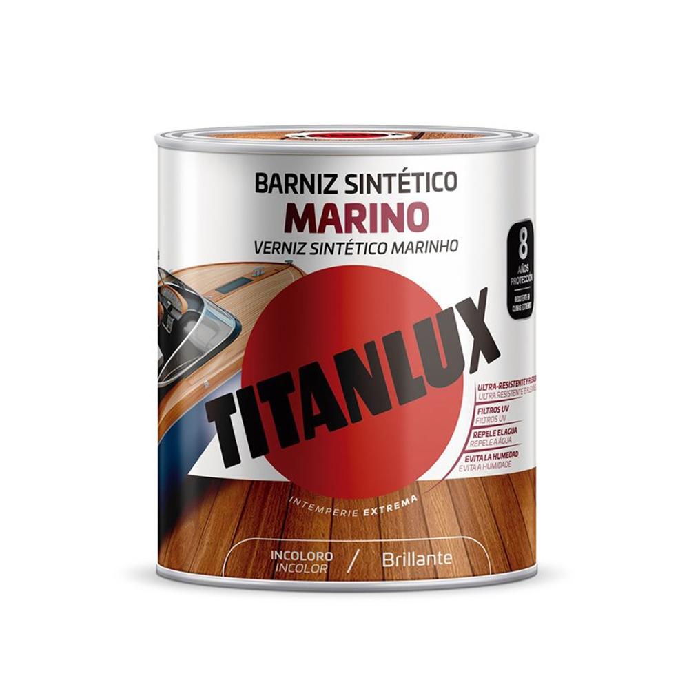 TITANLUX BARNIZ SINTÉTICO MARINO INCOLORO BRILLANTE