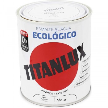TITANLUX ESMALTE AL AGUA ECOLÓGICO PARA INTERIOR Y EXTERIOR