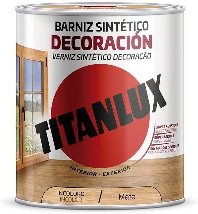 TITANLUX BARNIZ SINTÉTICO DECORACIÓN INCOLORO