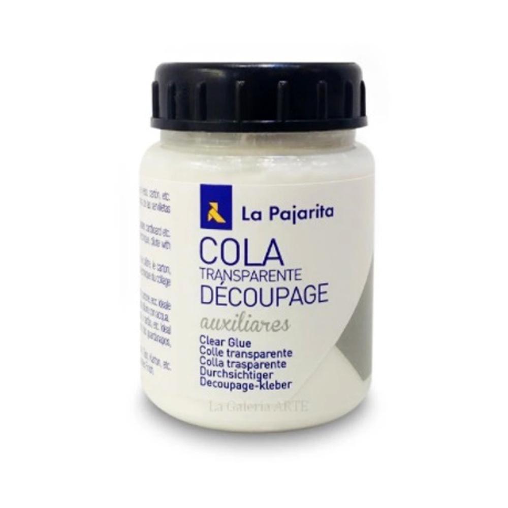 LA PAJARITA COLA TRANSPARENTE DECOUPAGE 75 ML