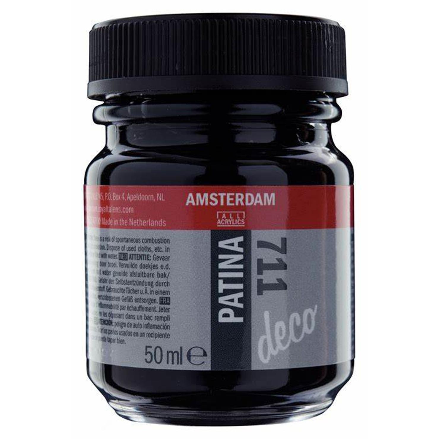 AMSTERDAM PÁTINA 50ML NEGRO ANTIGUO