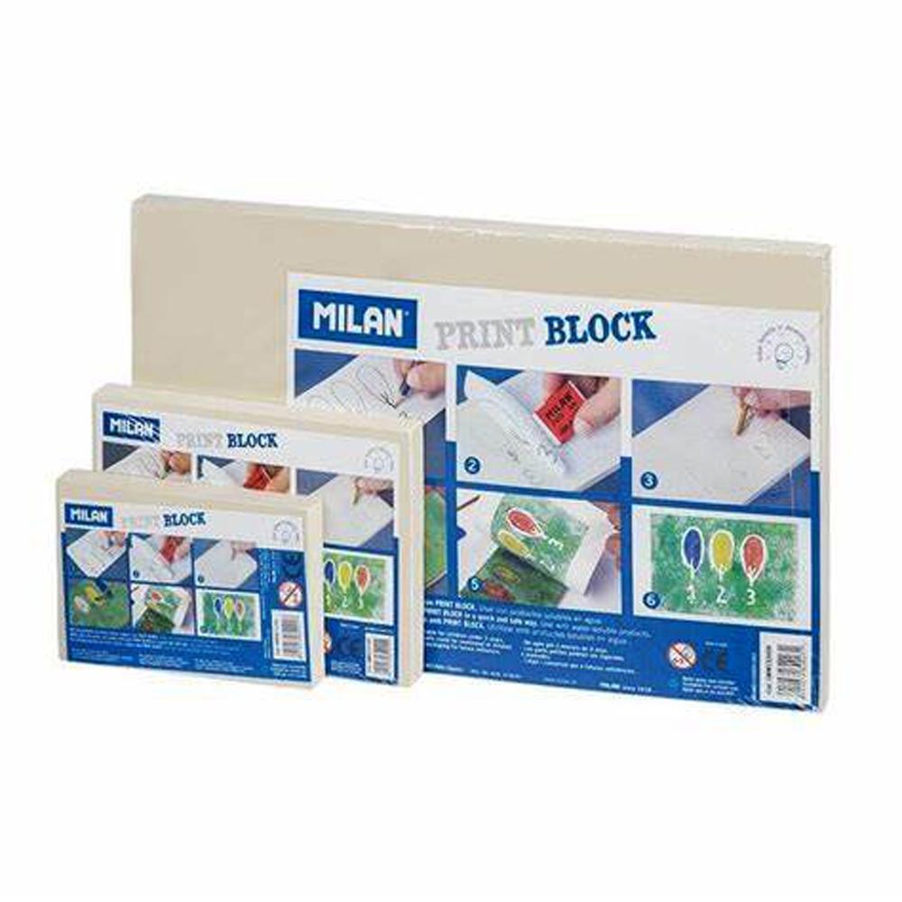 MILAN PLANCHA DE GRABADO PRINT BLOCK