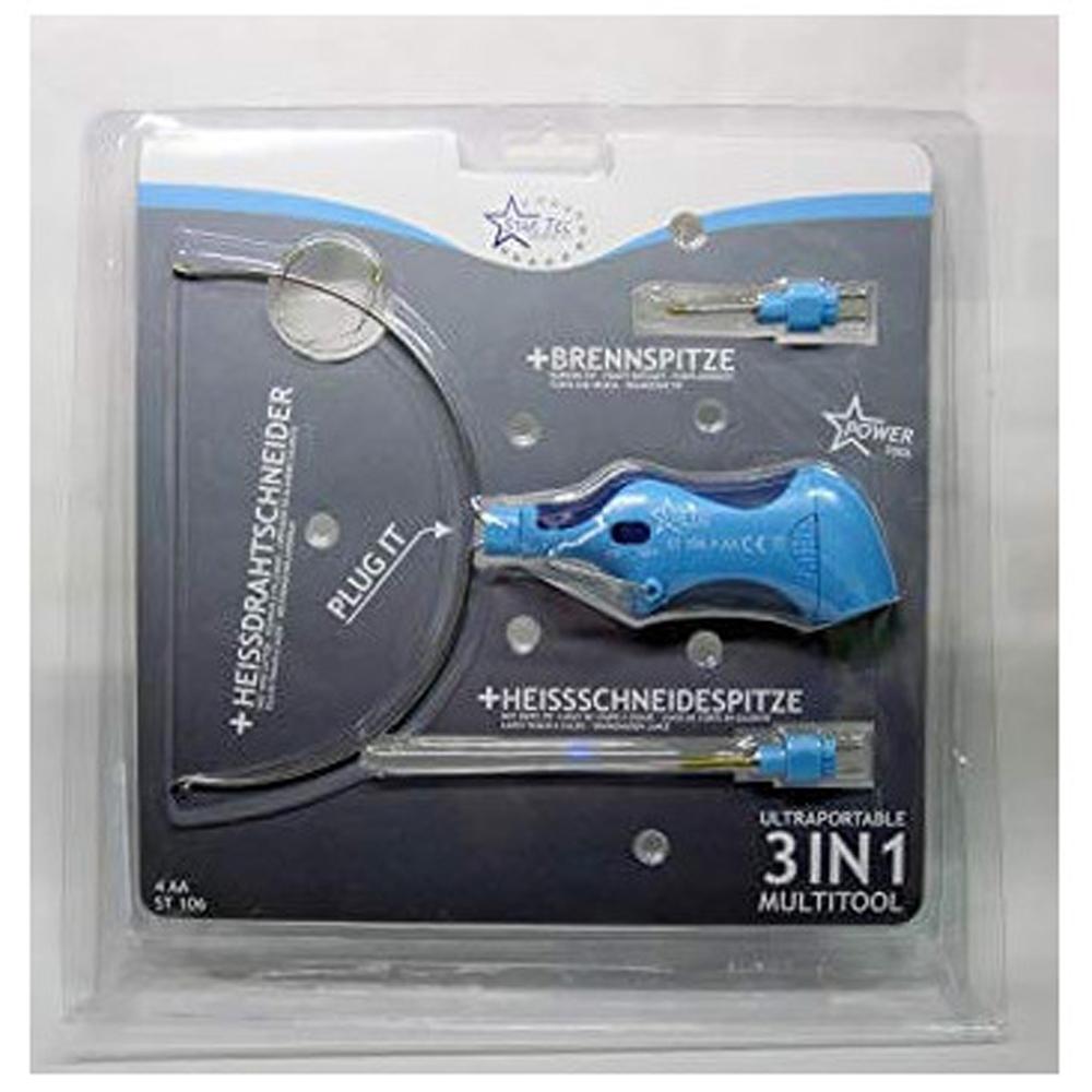 FEWELL STAR TEC CORTADOR DE FOAM 3 EN 1 MULTIHERRAMIENTA