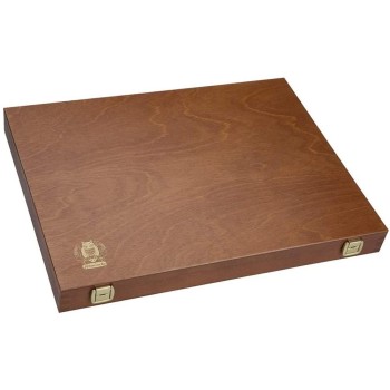SCHMINCKE CAJA MADERA VACÍA PARA 60 CERAS PASTEL