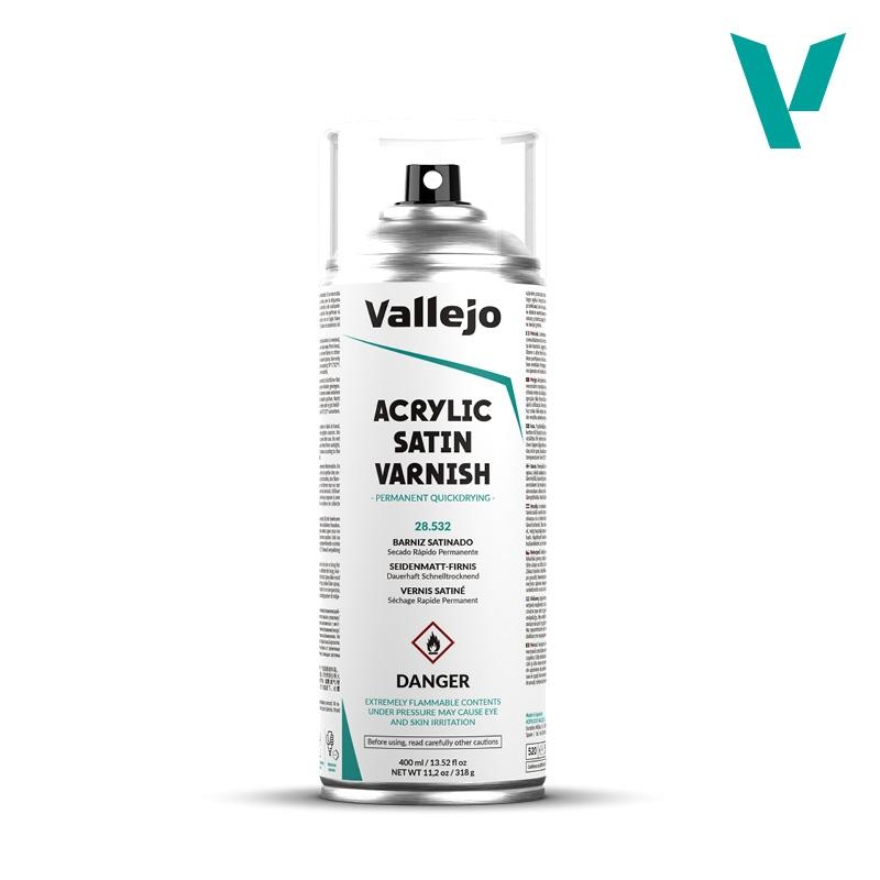 VALLEJO BARNIZ ACRÍLICO EN SPRAY 400 ML