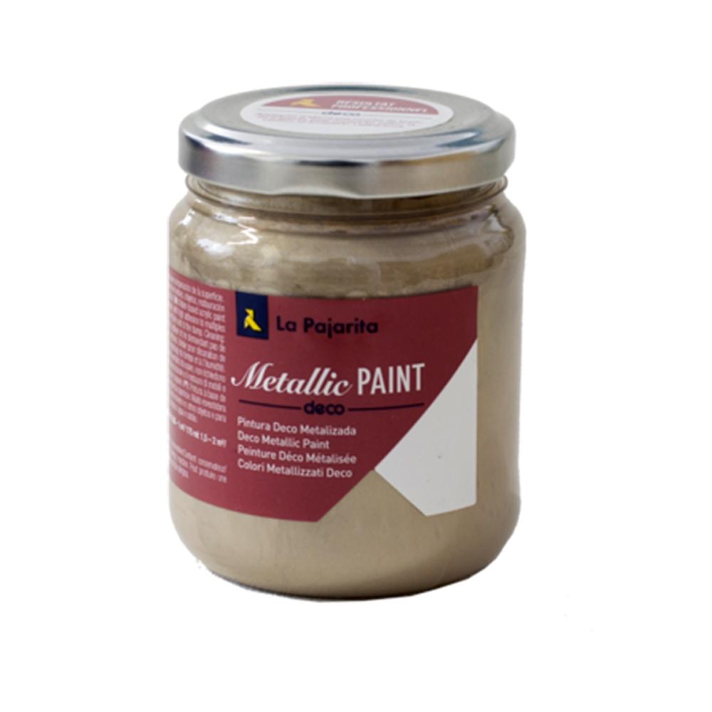 LA PAJARITA PINTURA DECO METALIZADA