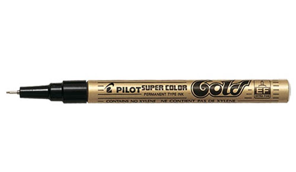 PILOT ROTULADOR SC-GSW EXTRA FINO ORO / PLATA