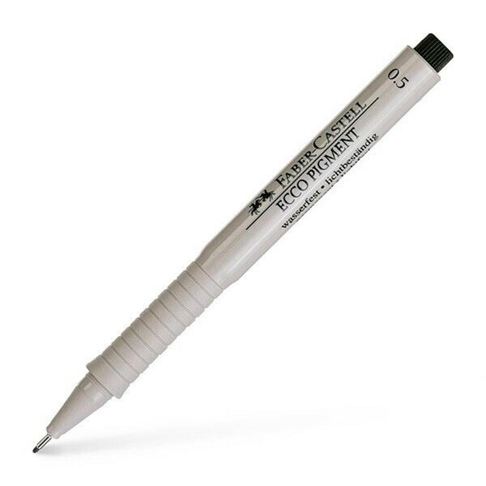 FABER-CASTELL ROTULADOR CALIBRADO ECO PIGMENT NEGRO