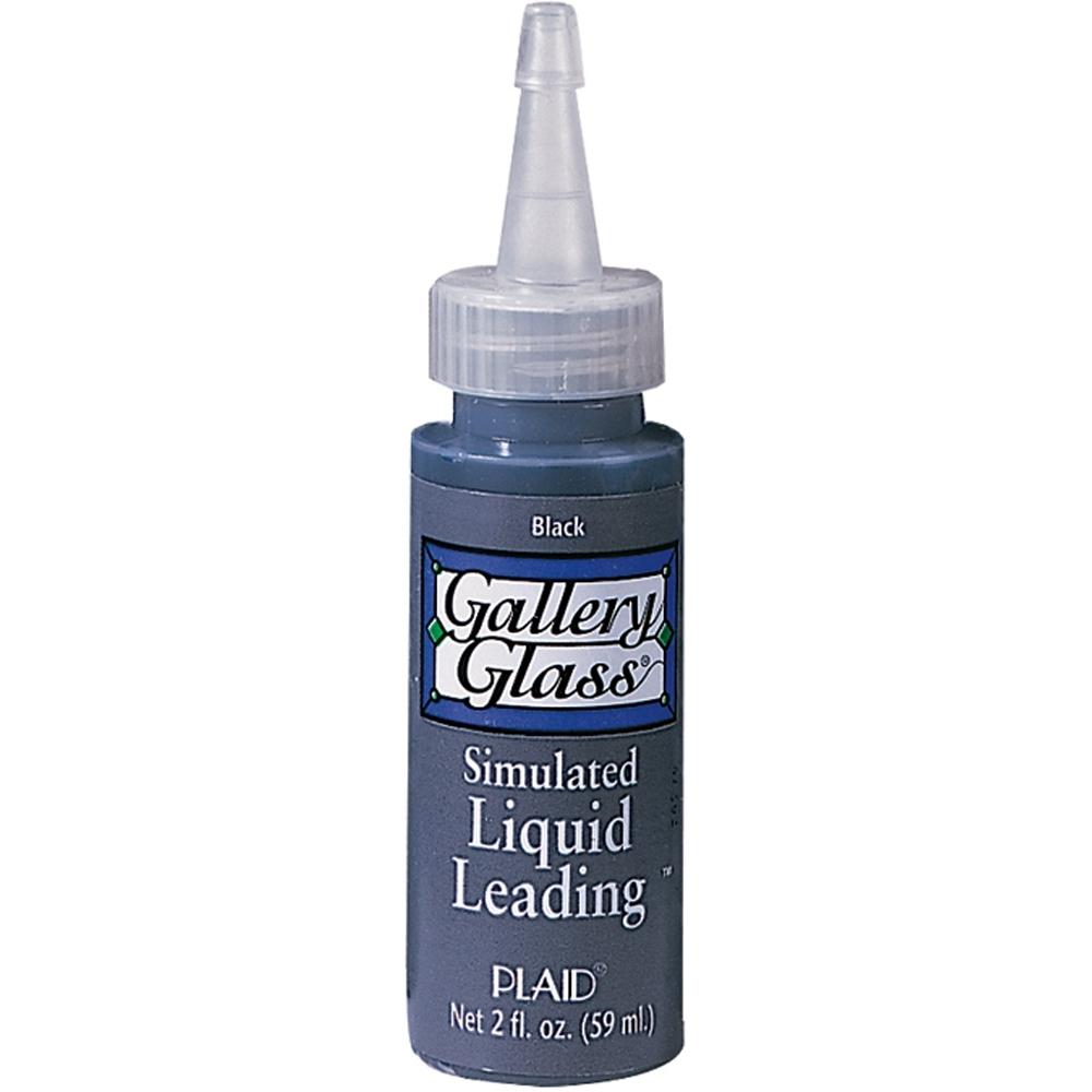 GALLERY GLASS PLOMO LÍQUIDO CONTORNO PARA VIDRIERAS 59 ML