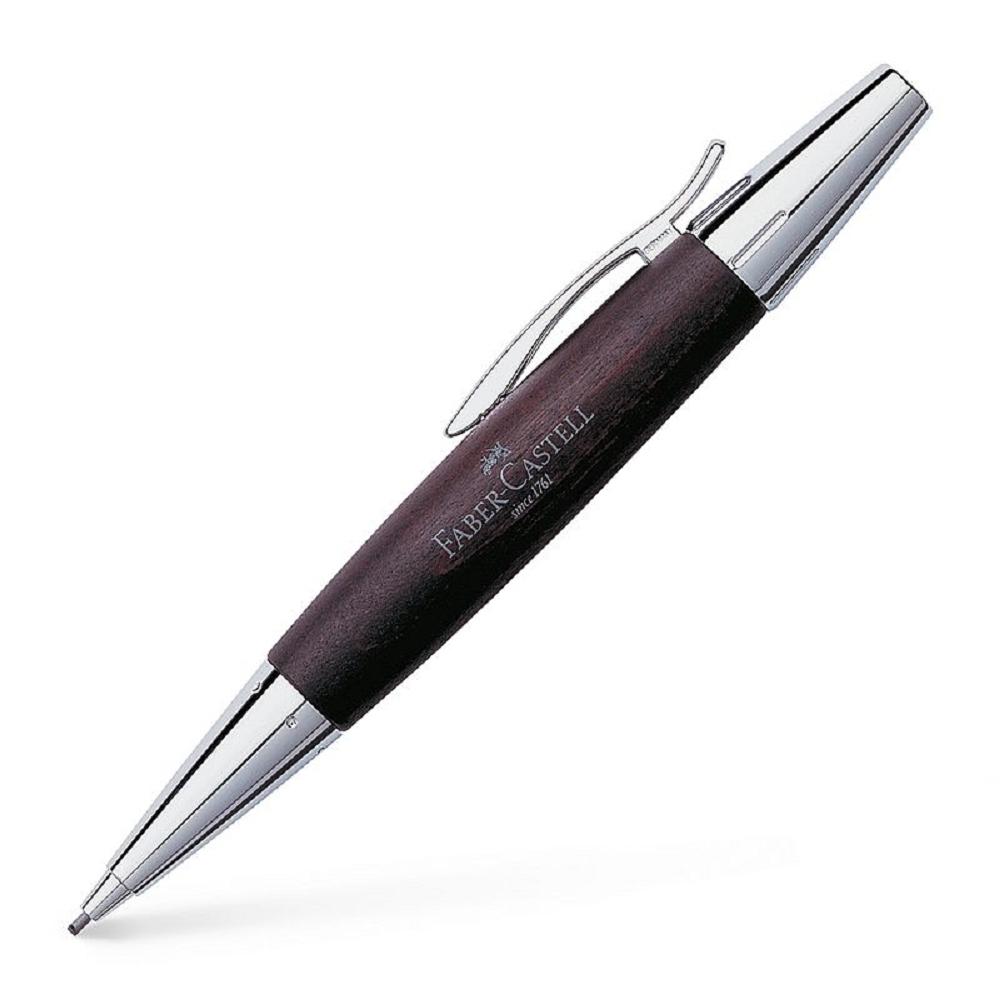 FABER PORTAMINAS PERAL CROMO MARRÓN OSCURO 1,4MM