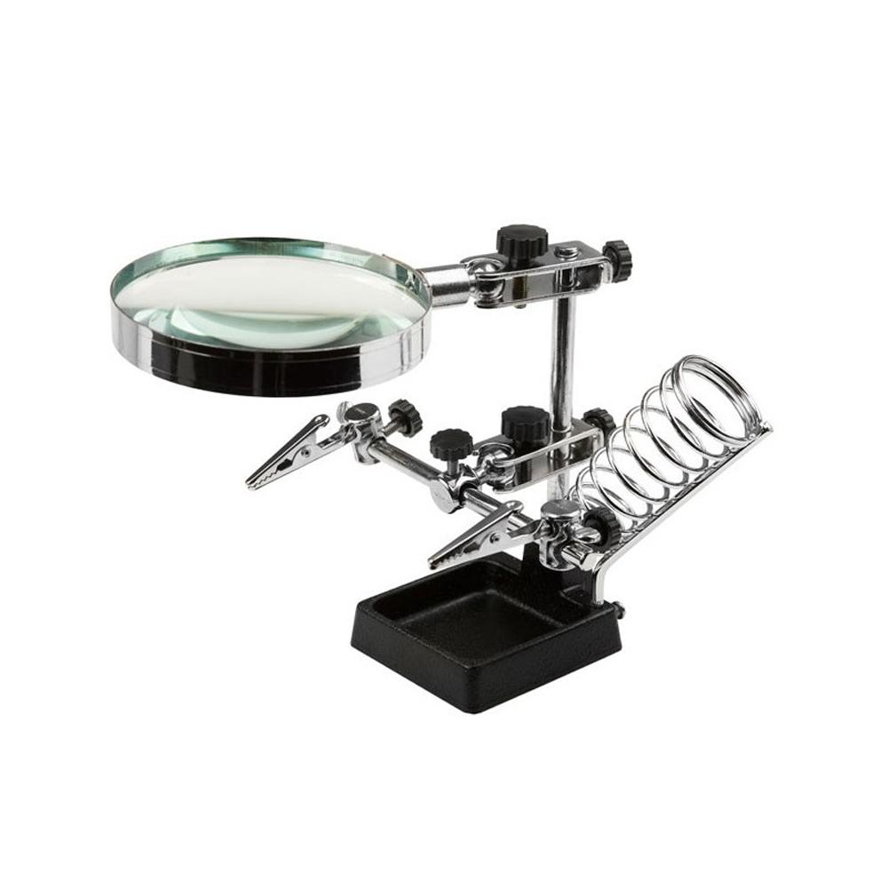 DISMOER ROBOT LUPA CON SOPORTES Y PINZAS