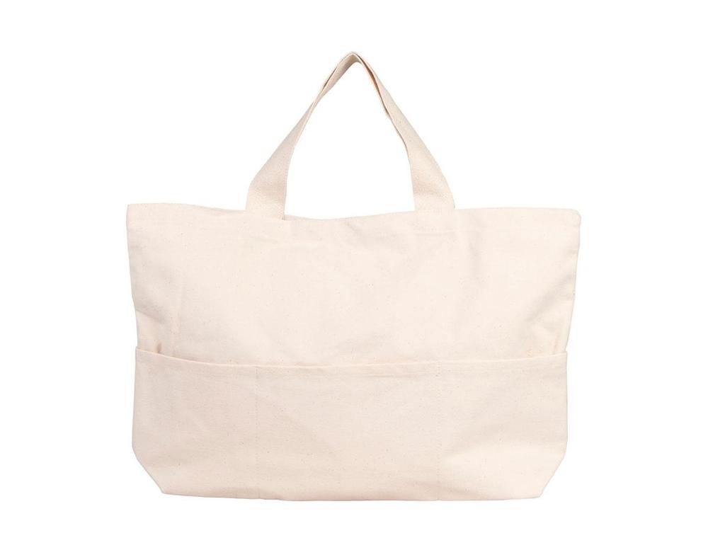 BOLSA DE ALGODÓN PARA MANUALIDADES 48x30x10 CM