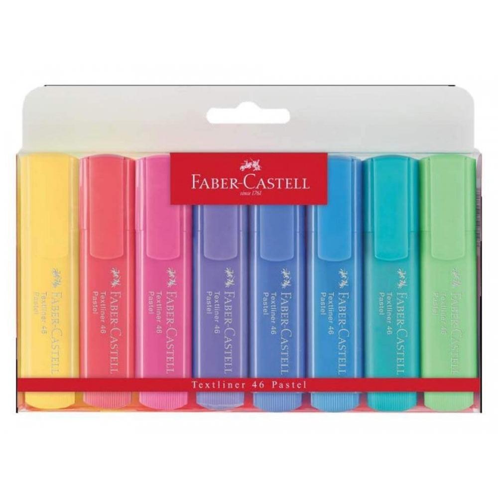 FABER-CASTELL PACK SUBRAYADORES PASTEL 8 UDS.