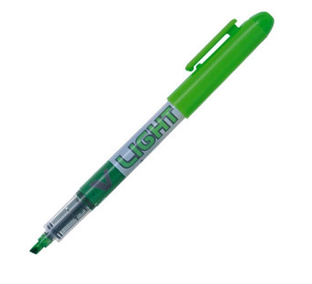 PILOT ROTULADOR V-LIGHT FLUORESCENTE TINTA LÍQUIDA BISELADO