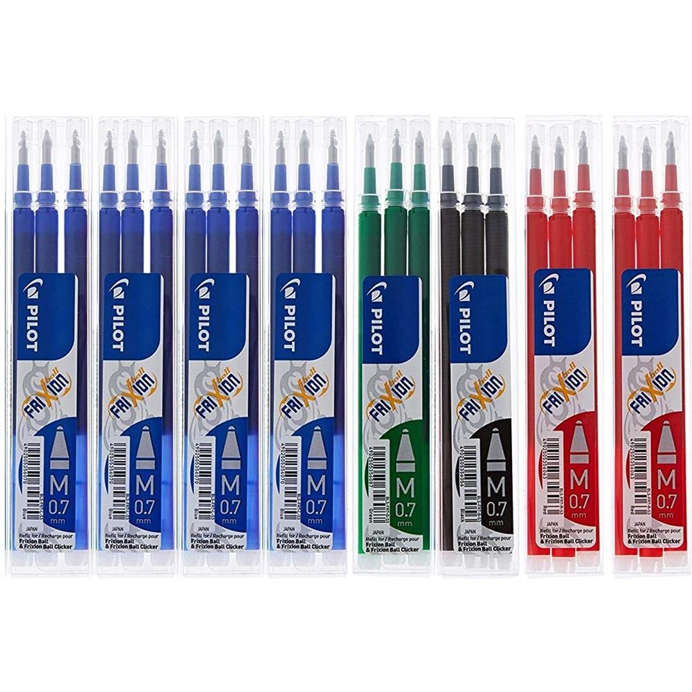 PILOT RECAMBIO BOLÍGRAFO FRIXION BALL CAJA DE 3 UNIDS.