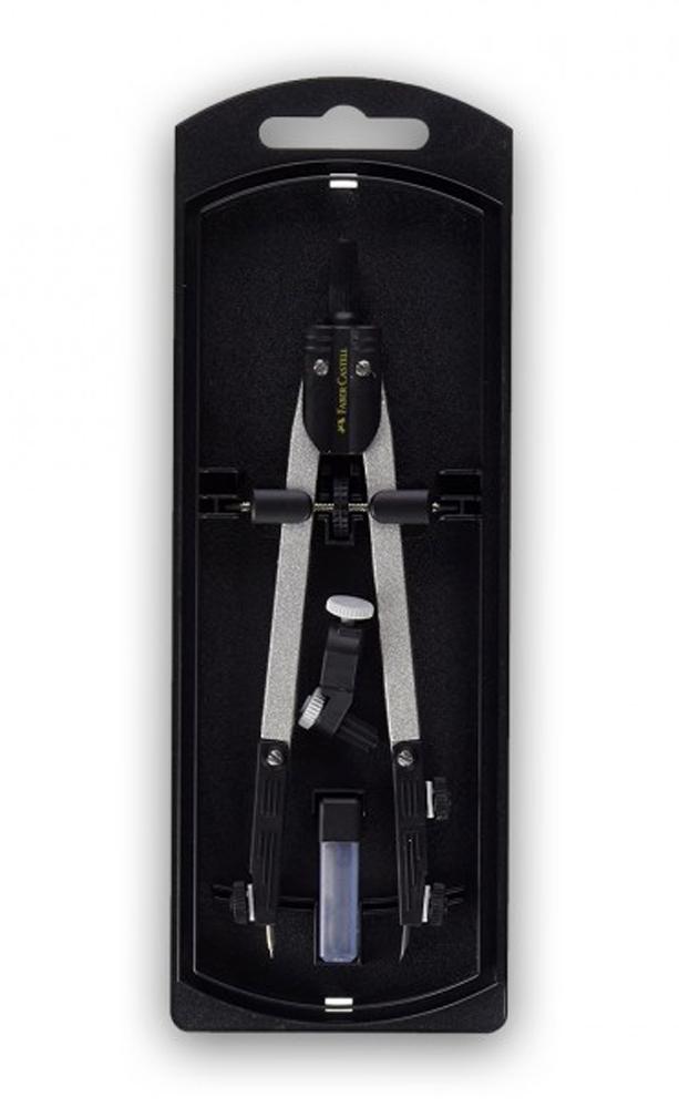 FABER-CASTELL COMPÁS DE AJUSTE RÁPIDO CON ADAPTADOR UNIVERSAL