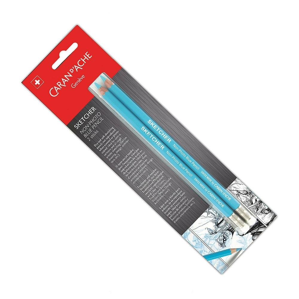 CDA LÁPIZ AZUL NO REPRODUCIBLE BLISTER 2 UDS.