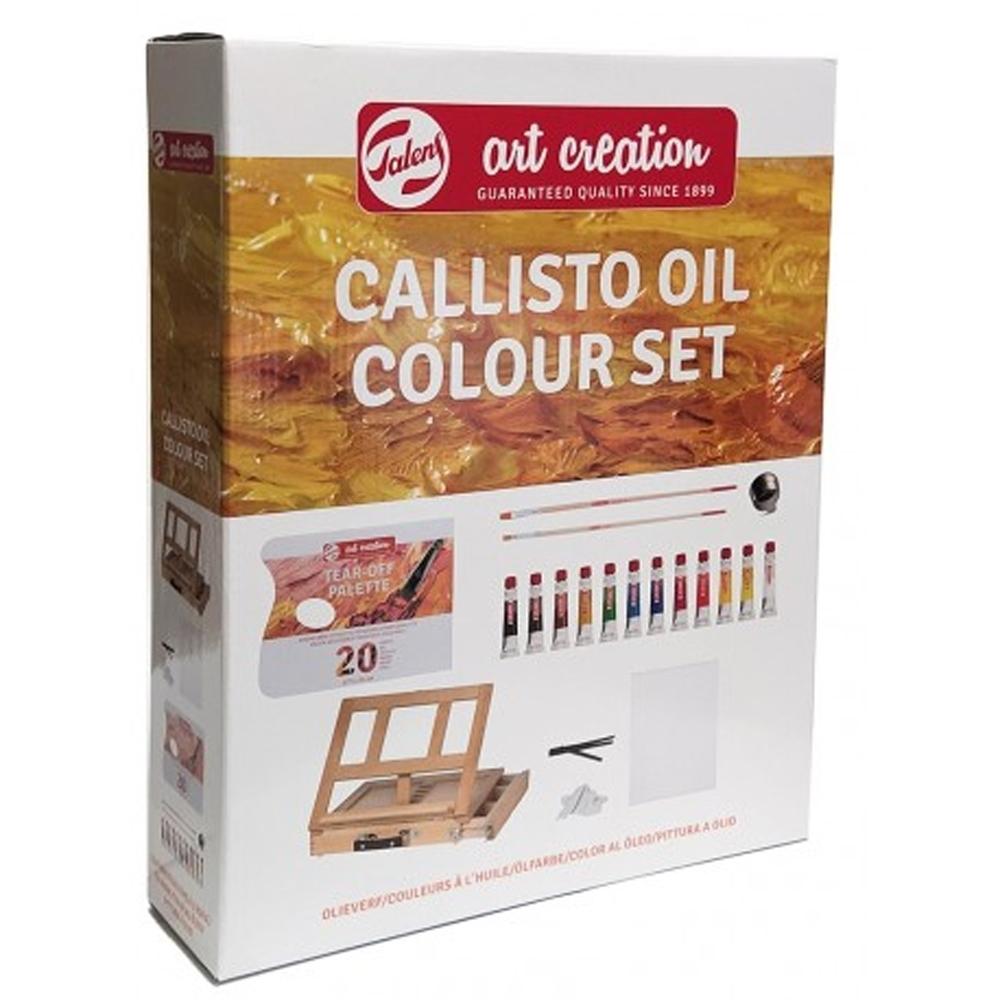 ART CREATION SET CALLISTO ÓLEO CON PINTURAS
