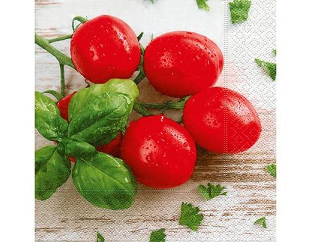 SERVILLETA DECORATIVA TOMATES 1 UNIDAD REF.3019