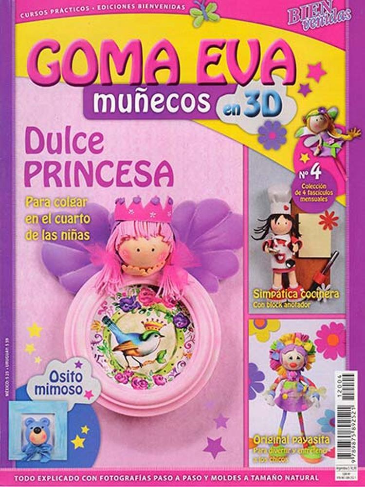 REVISTA GOMA EVA MUÑECOS EN 3D