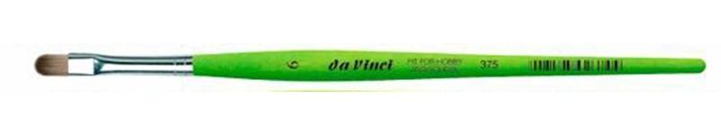 DA VINCI PINCEL FIT SERIE 375 REDONDO FIBRA SINTÉTICA MANGO VERDE