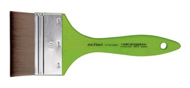 DA VINCI PINCEL PALETINA FIT SERIE 5073 FIBRA SINTÉTICA MANGO VERDE