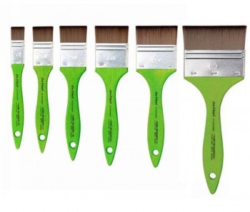 DA VINCI PINCEL PALETINA FIT SERIE 5073 FIBRA SINTÉTICA MANGO VERDE