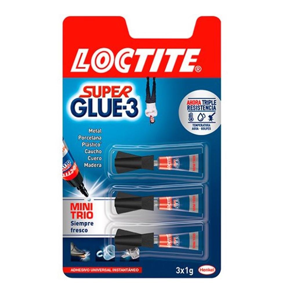 LOCTITE SUPER GLUE-3 PACK 3 X 1 GR.