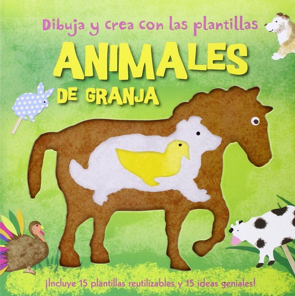 DIBUJA Y CREA CON LAS PLANTILLAS ANIMALES DE GRANJA