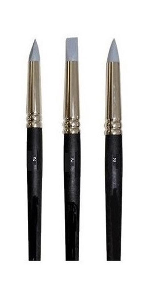 TALENS ART CREATION SET 3 PINCELES GUM SHAPER Nº 6