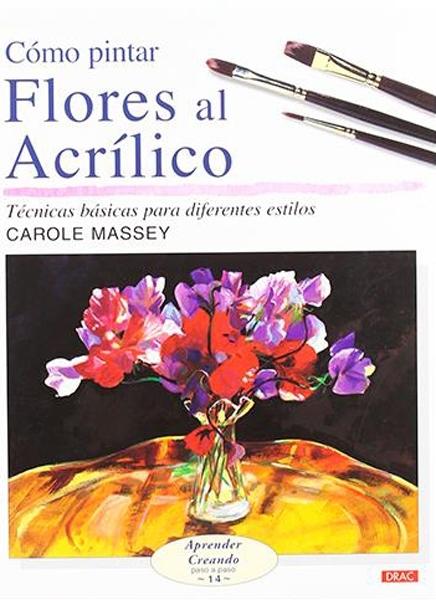 CÓMO PINTAR FLORES AL ACRÍLICO