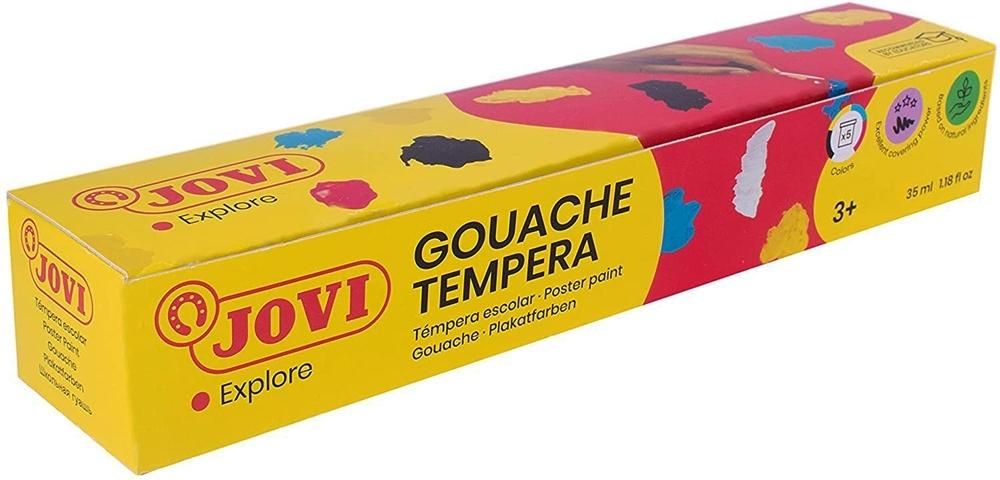 JOVI TÉMPERA GOUACHE 7 BOTES COLORES SURTIDOS