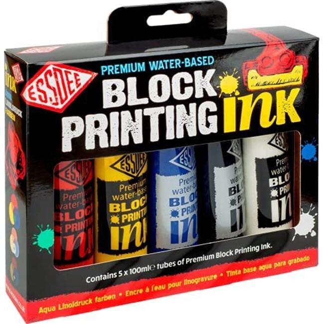 ESSDEE SET PINTURAS LINÓLEO 5X100 ML