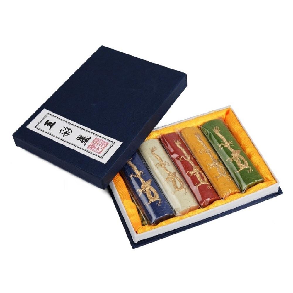 TINTA CHINA SET 5 BARRAS COLORES 31GR