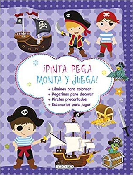 PINTA, PEGA, MONTA Y JUEGA PIRATAS
