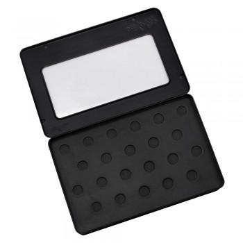 COLIRO CAJA METÁLICA VACÍA NEGRA PARA 22 ACUARELAS PEARLCOLORS