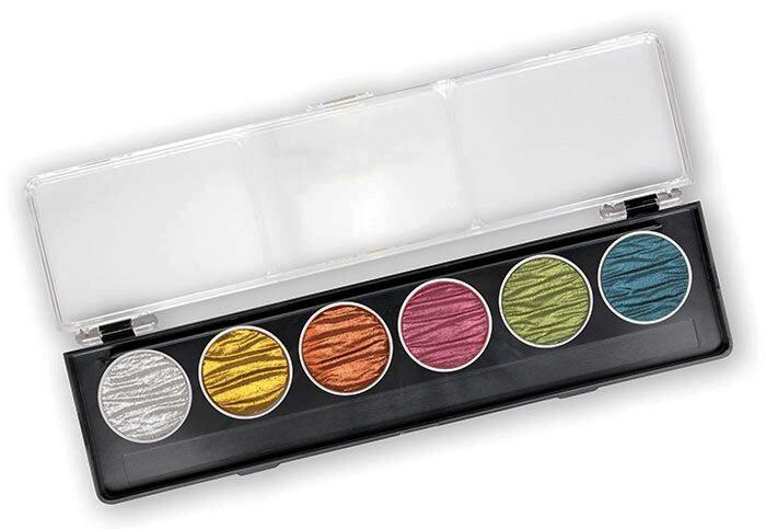 COLIRO SETS 6 ACUARELAS PEARLCOLORS