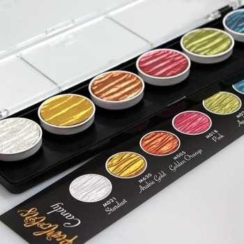 COLIRO SETS 6 ACUARELAS PEARLCOLORS